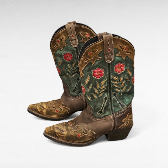 Laredo Miss Kate Cowboy Western Boots Size 6 - Picture 1 of 16